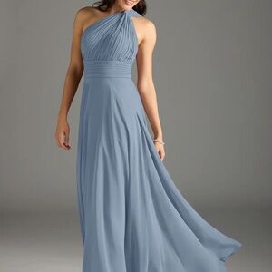 Azazie Dusty Blue Bridesmaid Dress